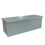 C3RWT824 Hammond Manufacturing 8in x 8in x 24in Type 3R Galvanized Steel Wiring Trough