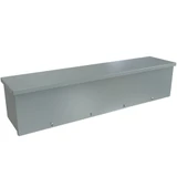C3RWT836 Hammond Manufacturing 8in x 8in x 36in Type 3R Galvanized Steel Wiring Trough
