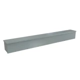 C3RWT872 Hammond Manufacturing 8in x 8in x 72in Type 3R Galvanized Steel Wiring Trough