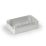 SPCM131313G.U | Ensto Polycarbonate enclosure 125x125x125mm (4.9x4.9x4.9inch) with grey cover, UL-listed, IP66/67. With metric knock outs.