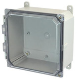 AMP884CCH - Allied Moulded JIC Size Junction Box (Hinged Screw Cover)