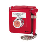 10250TGR Eaton Break Glass Pushbutton Station