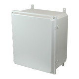 AMP1648 | Allied Moulded Products 16 x 14 x 8 Polycarbonate enclosure with 4-screw lift-off cover