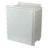 AMP1860HF | Allied Moulded Products 18 x 16 x 10 Polycarbonate enclosure with 2-screw hinged cover