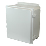 AMP1860NLF | Allied Moulded Products 18 x 16 x 10 Polycarbonate enclosure with hinged cover and nonmetal snap latch