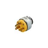3809-BOX | Eaton Plug 20A 250V 2P3W Str Vinyl/Armored Yl