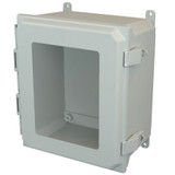 AMU1206NLW | Allied Moulded Products 12 x 10 x 6  Nonmetal Snap Latch Hinged Window Cover