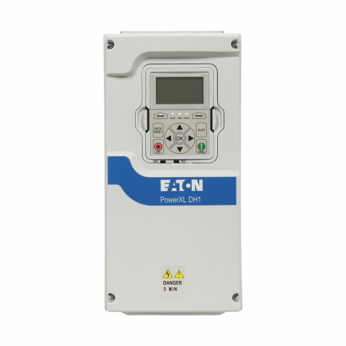 DH1-347D6EN-C54C | Eaton DH1 VFD, 480V, 7.6A, 4HP, KEY, NB/C