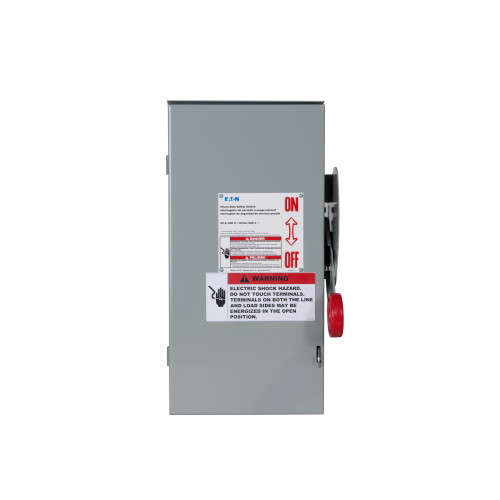 DH161UWKN | Eaton 30A/1P HD 600VDC NON-FUSIBLE SAFETY SWITCH NEMA4X