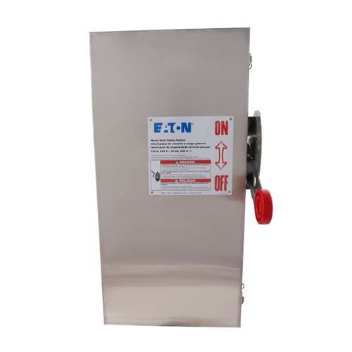 DH223NWKX | Eaton 100A/2P EnviroLine Fusible Safety Switch w/Neut 240V Nema4X
