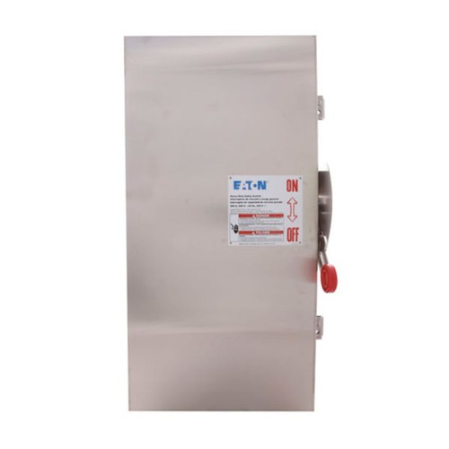 DH264FWK316 | Eaton 200A/2P HD Fusible Safety Switch 600V N4X Stainless