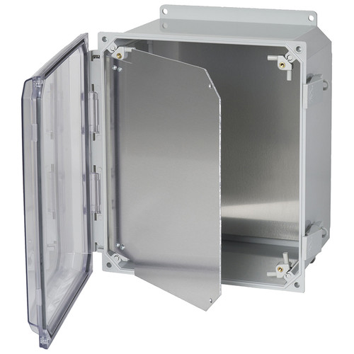 PCJHFPP66 | Hammond Manufacturing 6 x 6 Hinged Front Swing Panel