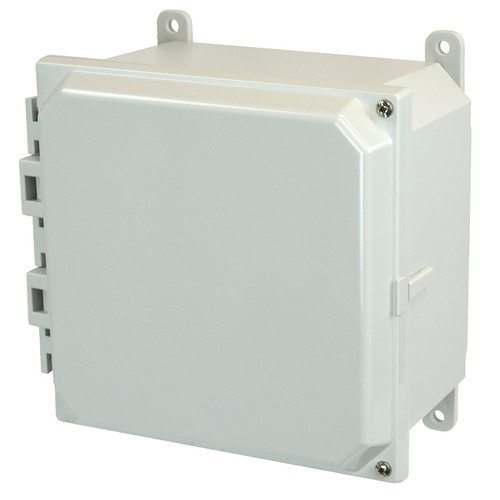 PCJ884H | Hammond Manufacturing  8 x 8 x 4 Hinged 2-Screw  Junction Box Cover