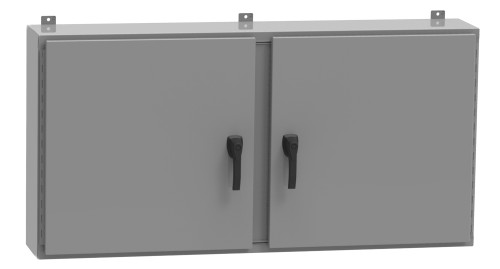 HN4WM364812GY | Hammond Manufacturing 36 x 48 x 12 Wallmounted Enclosure