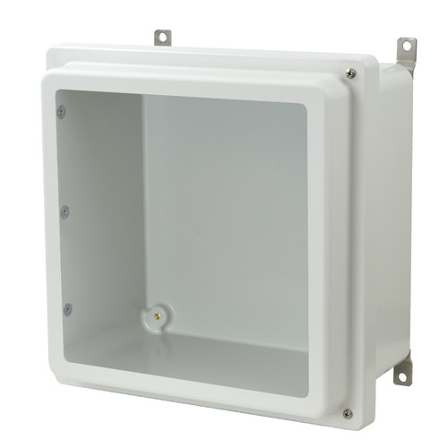 AM1226RHW - Hinged 2-Screw Raised Window Cover Enclosure