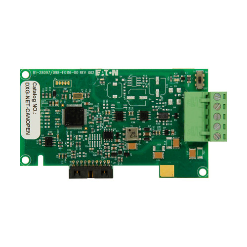 DXG-NET-CANOPEN | Eaton Communication Card DXG-NET-CANOPEN | Eaton Communication Card