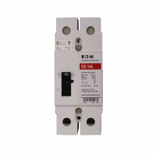 GD3020A3S7 | Eaton GD BREAKER 3P 20A WITH 1A-1B AUX SWITCH RH AND