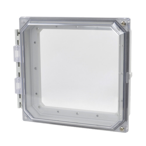 AMHMI88CCHTP | Allied Moulded Products 8 x 8 HMI Cover Kit with 2-screw (tamper-proof) hinged clear cover