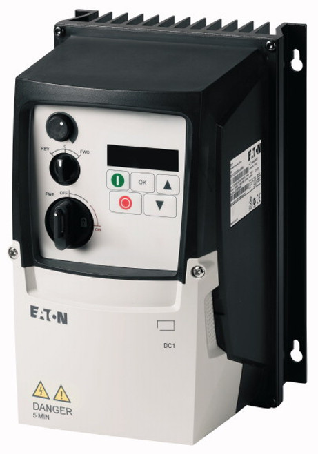 DC1-S27D0NN-A66CE1 | Eaton AC Variable Frequency Drive (1 HP, 7 A)