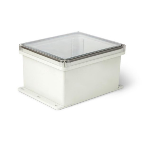 UPCT121006F Ensto 12 x 10 x 6 Polycarbonate Enclosure with 4-Screw Lift-Off Cover
