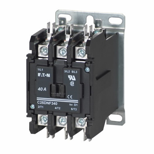 C25DNF240B |  Definite Purpose Contactor (40A, 208-240V AC)