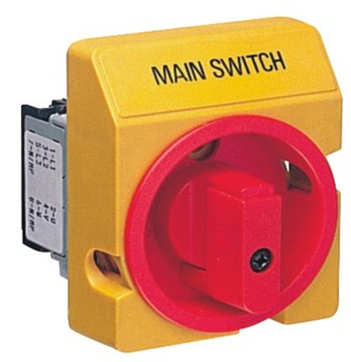 NS3EV493-IP65 | Baco Controls PR12 ON/OFF Ground Main Switch W/IP65 Protection (12 Amps, 3 Pole)