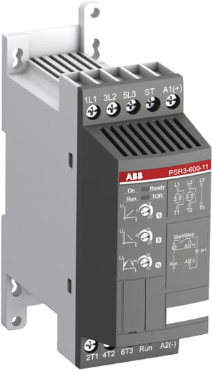 PSR3-600-11 ABB Soft Starter (3.9 A, 208-600 VAC)