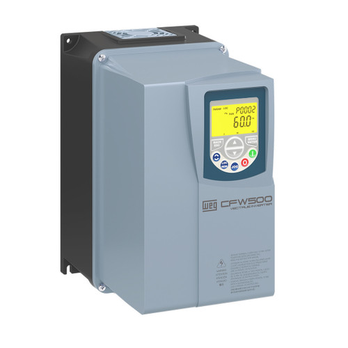 CFW500A16P0T2DB66G2 | Weg AC Variable Frequency Drive (5 HP, 16 Amps)