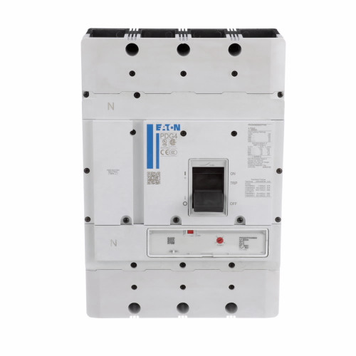 PDC46N0800TAAS | Eaton PDC4, 4-POLE (100% N), 400A, 70KA/70KA AT 415V, ADJADJ TMTU