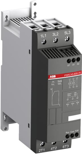 PSRC45-600-70 | ABB Soft Starter (45 Amps, 600V main voltage and 100-240V 50/60Hz)
