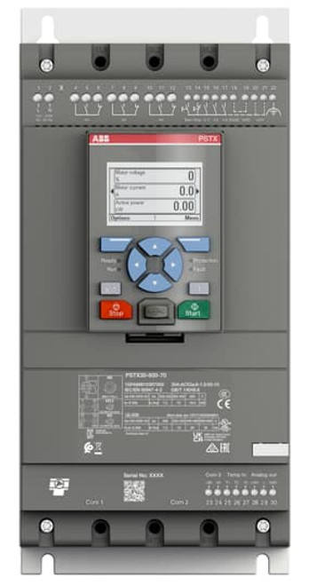 PSTX300-600-70 | ABB  Soft Starter (302 Amps, 600V main voltage and 100 - 250V 50/60Hz)