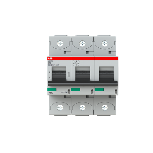 S803S-B100 | ABB High Performance Circuit breaker (50kA, 100A, 3P)