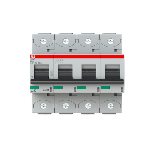 S804S-K25 | ABB High Performance Circuit breaker (50kA, 25A, 4P)