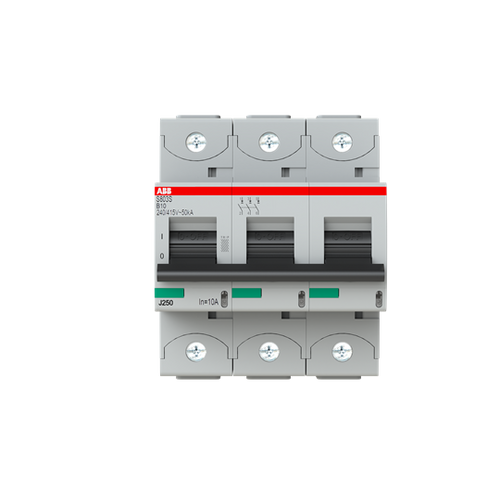 S803N-B20 | ABB High Performance Miniature Circuit breaker (50kA, 20A, 3P)