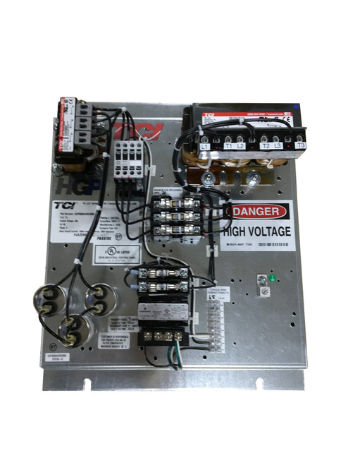 HGP0350CW3C1000 | TCI HGP, 600V, 350HP, 3 Phase, 60 Hz, Type 3R, Passive Harmonic Filter, Contactor, PQconnect Option