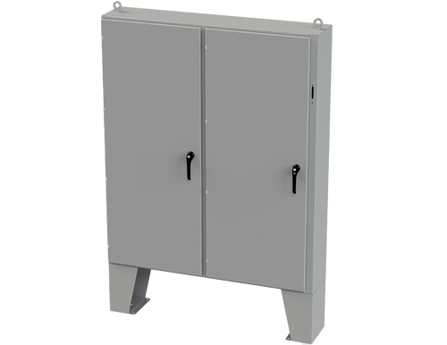 SCE-72XEL6112LP | Saginaw Control & Engineering 72 x 61 x 12 2DR XEL Enclosure