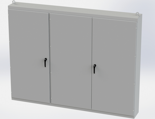 SCE-86M3E | Saginaw Control & Engineering 86 x 112 x 14 Enclosure, Multi-Door