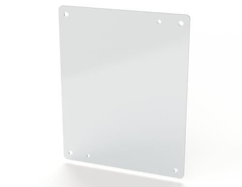 SCE-12N10MP | Saginaw Control & Engineering 10 x 8 x 0.08 Subpanel, Flat Nema-1