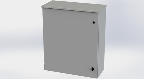 SCE-36R3012LP | Saginaw Control & Engineering 36 x 30 x 12 Type-3R Hinged Cover Enclosure