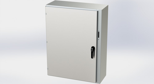 SCE-42XEL3112SS6LP | Saginaw Control & Engineering 42 x 31.375 x 12 S.S. XEL Enclosure