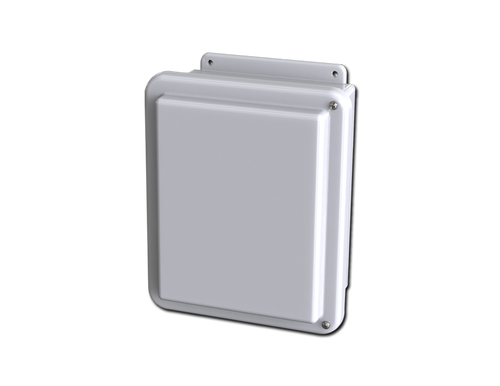 SCE-10086FG | Saginaw Control & Engineering 11.38 x 9.38 x 5.08 Fiberglass Enclosure (Hinged Screw Cover) SCE-10086FG | Saginaw Control & Engineering 11.38 x 9.38 x 5.08 Fiberglass Enclosure (Hinged Screw Cover)