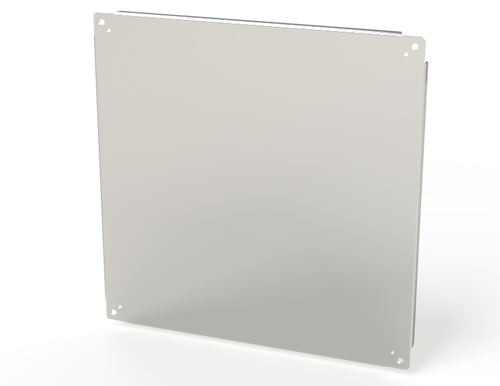 SCE-30P30AL | Saginaw Control & Engineering  27 x 27 x 0.88 Subpanel, Bent Aluminum