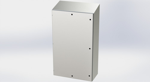 SCE-60EL3616SSST | Saginaw Control & Engineering 60 x 36 x 16 S.S. EL Sloping Top Enclosure