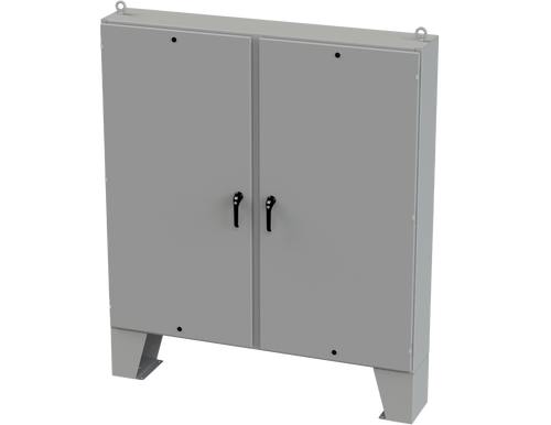 SCE-72EL7212LPPL | Saginaw Control & Engineering 72 x 72 x 12 2DR EL LPPL Enclosure