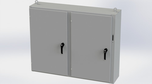 SCE-42X2D5412 | Saginaw Control & Engineering 42 x 53.75 x 12 2DR Disc. Enclosure