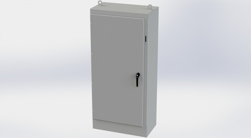 SCE-72XM3418G | Saginaw Control & Engineering 72 x 33.5 x 18 1DR XM Enclosure