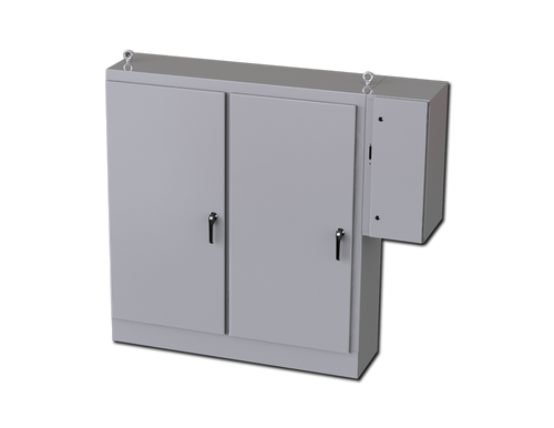 SCE-72XD6618 | Saginaw Control & Engineering 72 x 65.75 x 18 2DR XD Enclosure