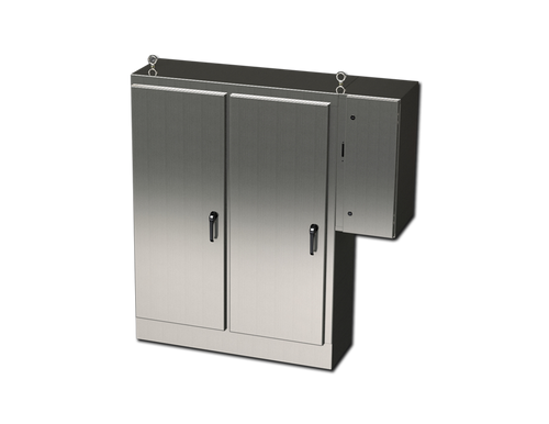 SCE-72XD5418SS | Saginaw Control & Engineering 72 x 53.75 x 18 S.S. 2DR XD Enclosure