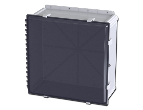 SCE-2424PCW  Saginaw Control and Engineering 25.4 x 26.68 x 11.41 Polycarbonate Enclosure with Window