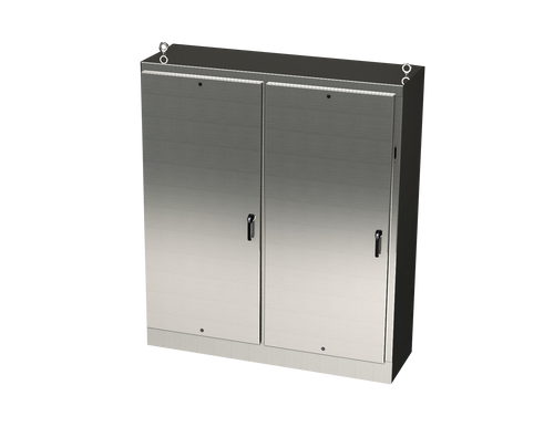 SCE-90XM7818SS6 Saginaw Control and Engineering 90 x 77.75 x 18 S.S. 2DR XM Enclosure